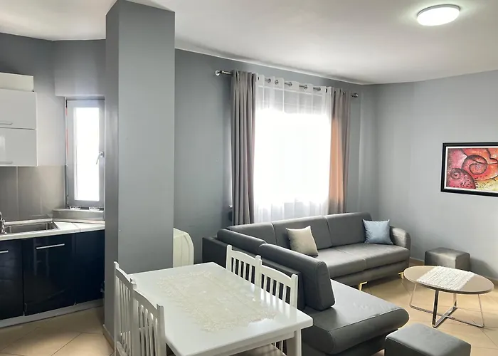 公寓 Boulevard Views - Spacious 地拉那